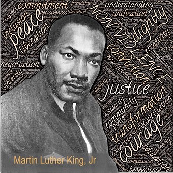 Martin Luther King jr. pixa bearbeitet